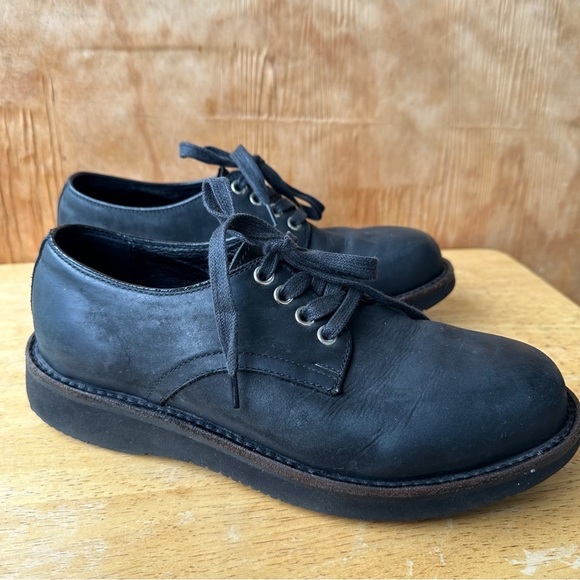 Broken Homme Michael Oxford Black leather Shoe main image 12